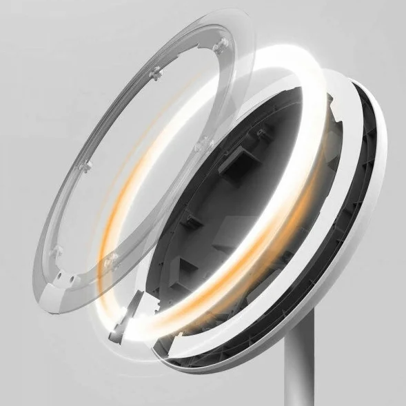 Зеркало для макияжа Xiaomi DOCO Daylight Small Mirror Pro, Pink