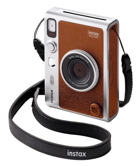 Фотоаппарат моментальной печати Fujifilm Instax Mini EVO Brown, коричневый