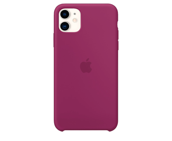 Чехол Silicone Case для iPhone 11 Pro Pomegranate, цвет Гранат