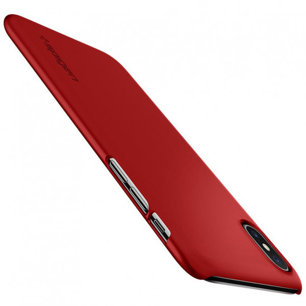 Чехол Spigen Thin Fit для iPhone X/XS, цвет Красный (057CS22109)
