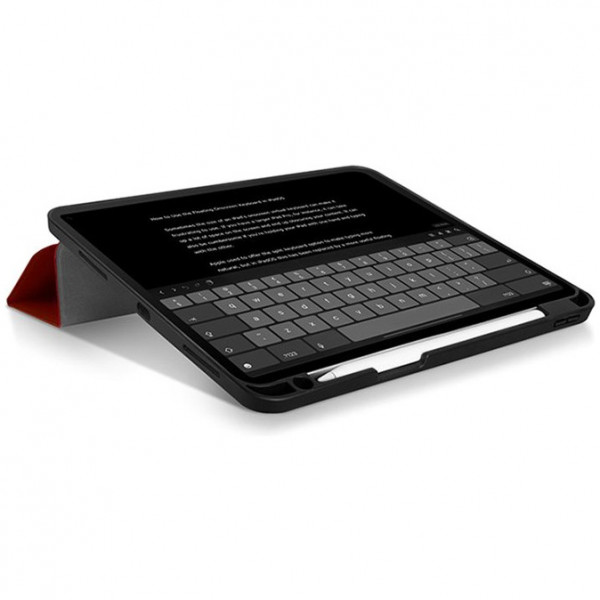 Чехол Uniq Transforma Rigor Anti-microbial для iPad Air 10.9" (2022/20) с отсеком для стилуса, цвет Красный (NPDA10.9(2020)-NTRIGRED)