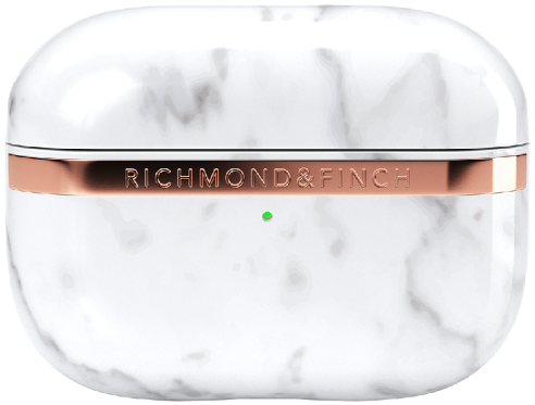 Чехол Richmond & Finch FW20 для AirPods Pro, цвет "Белый мрамор" (White Marble) (R41737)