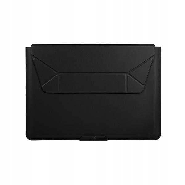 Чехол Uniq Oslo PU leather Magnetic Laptop sleeve для ноутбуков 14", цвет черный (OSLO(14)-BLACK)