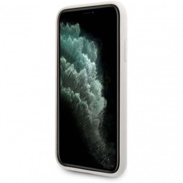 Чехол CG Mobile U.S. Polo Assn. Liquid silicone Big horse Hard для iPhone 11 Pro, цвет Белый (USHCN58SLHRWH)