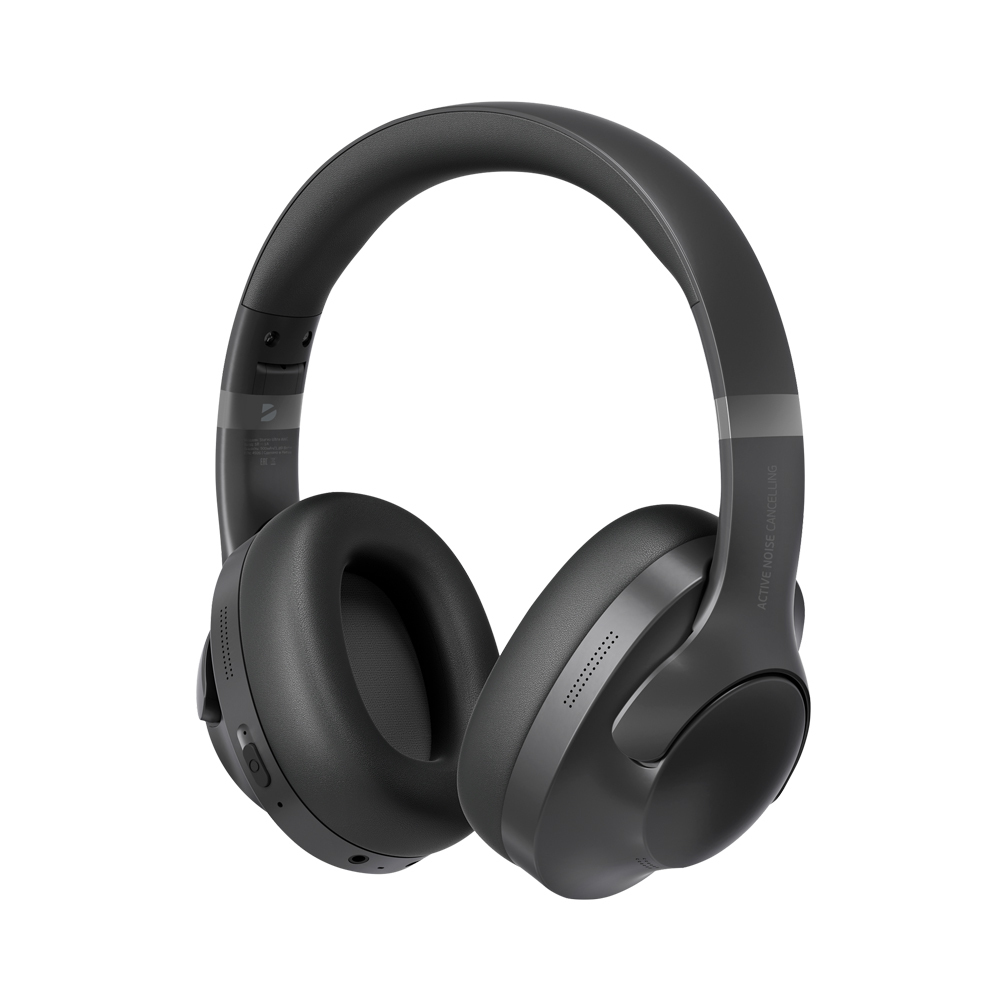Беспроводные накладные наушники Stereo Ultra ANC, BT 5.4, ENC, 500 мАч, черный