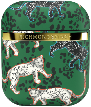 Чехол Richmond & Finch для Airpods 2 FW20 Green Leopard