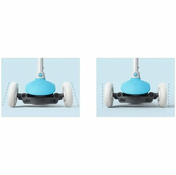 Детский самокат-кикборд Xiaomi Rice Rabbit Scooter, Blue (HBC01YM)