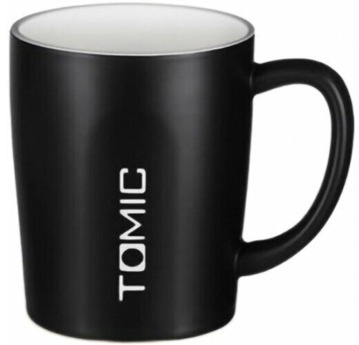 Керамическая кружка с бамбуковой крышкой TomicCeramic Cup With Bamboo Cover (TC1316U)