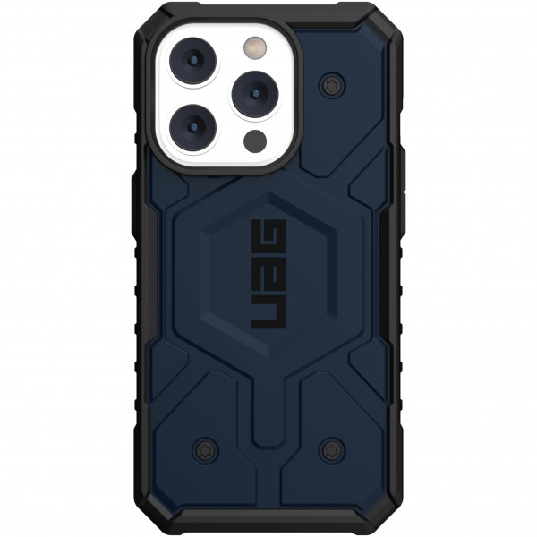 Чехол Urban Armor Gear (UAG) Pathfinder for MagSafe Series для iPhone 14 Pro, цвет Синий (Mallard) (114054115555)