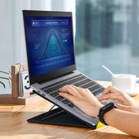 Подставка для ноутбука Baseus Let''s go Mesh Portable Laptop Stand Серый+желтый