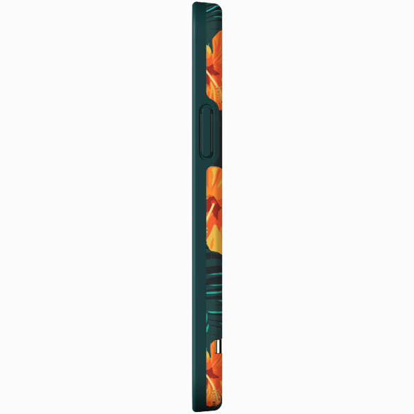 Чехол Richmond & Finch SS21 для iPhone 11, цвет Зеленый/Оранжевый (Orange Hibiscus) (R44961)