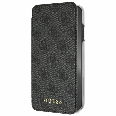 Чехол CG Mobile Guess 4G Charms collection Booktype для iPhone X/XS, цвет Серый (GUFLBKPXGF4GGR)