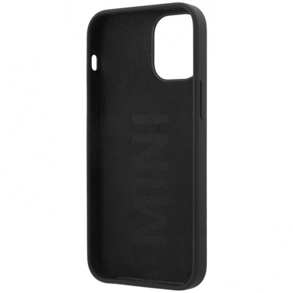Чехол CG Mobile MINI Liquid Silicone Laser logo Hard для iPhone 12 Pro Max, цвет Черный (MIHCP12LSLTBK)