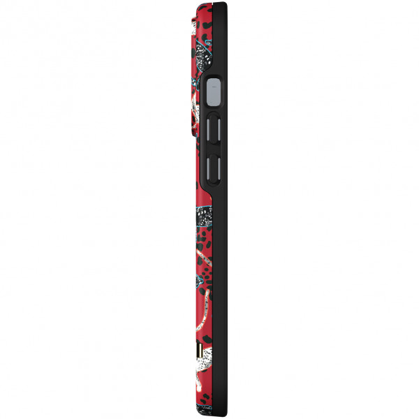Чехол Richmond & Finch для iPhone 13 Pro, цвет "Красный леопард" (Samba Red Leopard) (R48382)