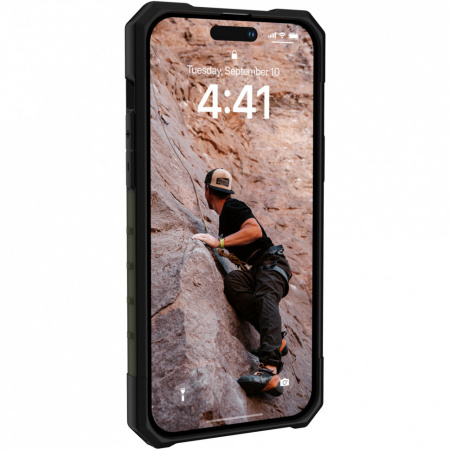 Чехол UAG Pathfinder Series для iPhone 14 Pro Max, цвет Оливковый (Olive) (114063117272)