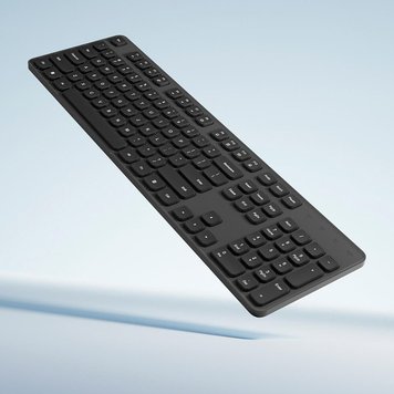 Клавиатура и мышка беспроводная Xiaomi Mijia Wireless Set 3 Deep Space WXJS03YM Black RU+ENG
