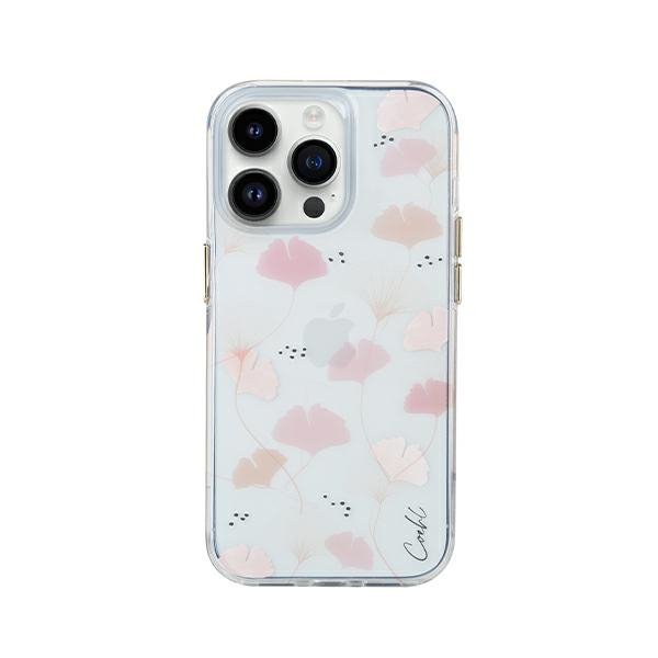 Чехол Uniq COEHL Meadow для iPhone 14 Pro Max, цвет Весенне-розовый (Spring Pink)