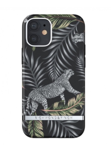 Чехол Richmond & Finch FW20 для iPhone 12 mini, цвет "Серебристые джунгли" (Silver Jungle) (R43011)