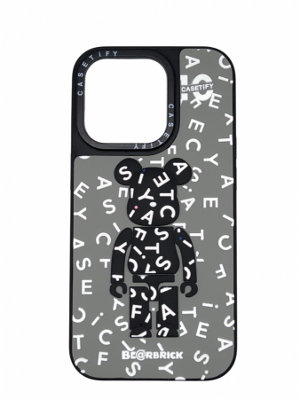 Чехол CSTF Bear Gray для iPhone 14 Pro, цвет Серый (2000456708244)