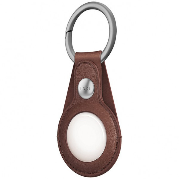Чехол Uniq Domus Leatherette для AirTag, Коричневый (AIRTAG-DOMBWN)