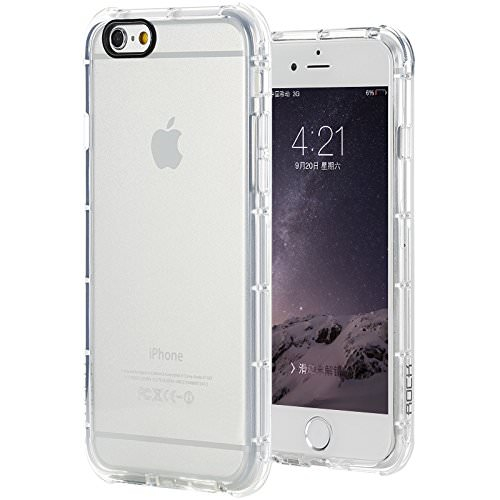 Чехол Rock fence series для iPhone 6/6s Plus Transparent, цвет Прозрачный