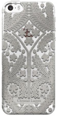 Чехол для iPhone 5/5S/SE Christian Lacroix Paseo transparent Hard Silver, цвет Прозрачный серебристый (CLPSMCOVIPSES)