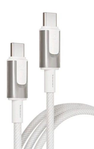 Кабель VLP Force Line [USB C - USB C] 100W 120см, Белый (1036001)