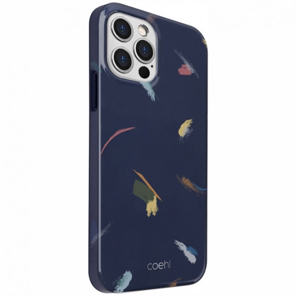 Чехол Uniq COEHL Reverie для iPhone 12 Pro Max, цвет Синий (IP6.7HYB(2020)-REVBLU)