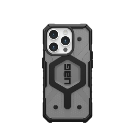 Чехол с поддержкой MAGSAFE Uag Pathfinder для iPhone 15 Pro Max 6.7", цвет тонированный (Ash)