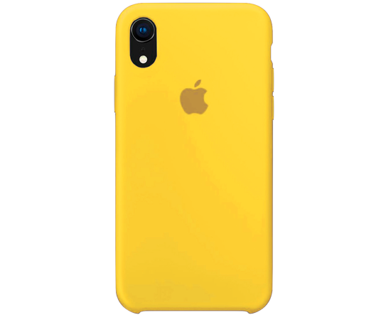 Чехол Silicone Case для iPhone XR Mellow Yellow, цвет Желтый