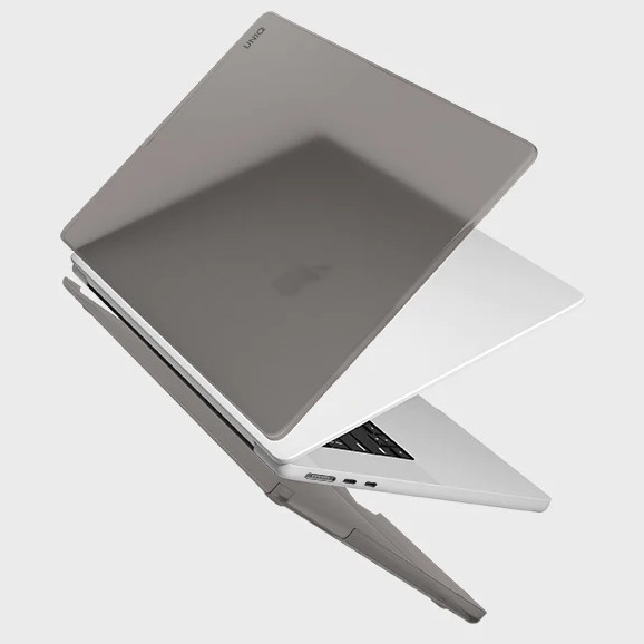 Чехол Uniq HUSK Pro Claro для MacBook Air 13'' (2022), цвет Серый (MA13(2022)-CLAROMGRY)