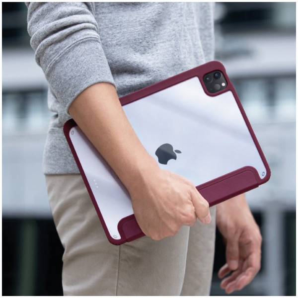 Чехол Uniq MOVEN Anti-microbial для iPad 7/8/9 10.2", цвет Бордово-красный (PD10.2GAR-MOVMRN)