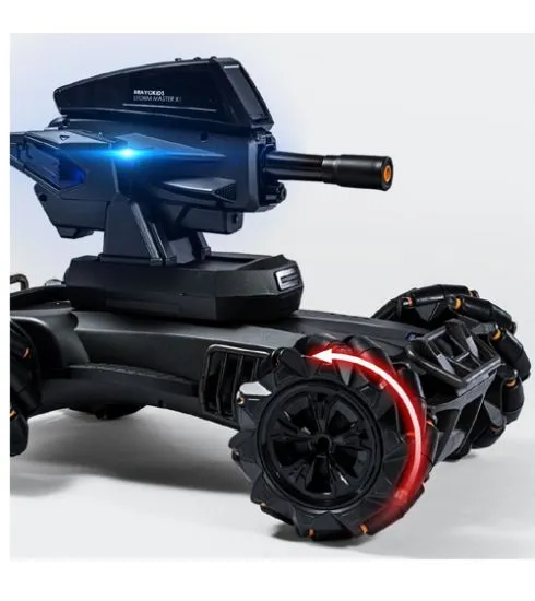 Конструктор радиоуправляемая машина Bravokids Remote Control Interactive Mech X1 Black