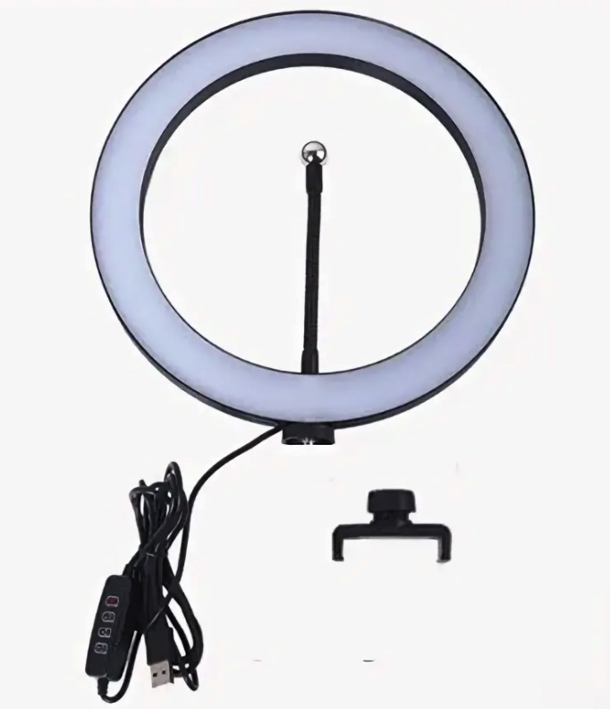 Кольцевая светодиодная лампа Ring Fill light 26см
