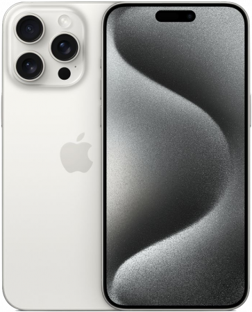 Apple iPhone 15 Pro 1TB White Titanium, Белый Титан