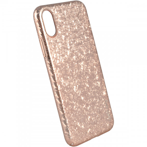 Чехол Uniq Topaz для iPhone X/XS, цвет Розовый (IPXHYB-TPZPNK)