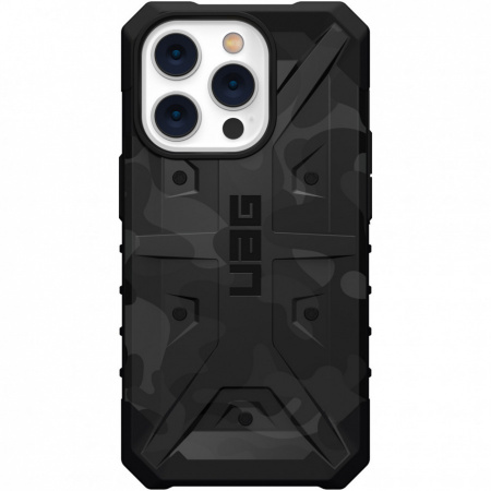 Чехол UAG Pathfinder для iPhone 14 Pro Midnight camo, цвет Черный (114058114061)