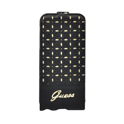 Чехол Guess Gianina Flip для iPhone 6/6S Black, цвет Черный (GUFLP6PEB)