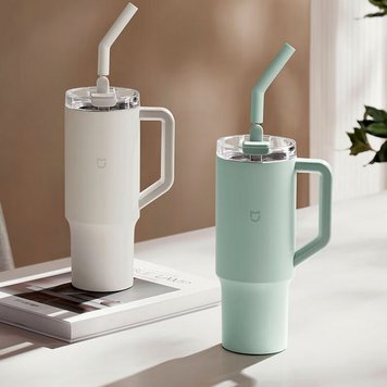 Термокружка Xiaomi Mijia Sippy Cup 1л, Зеленый (MJXGB01RM)