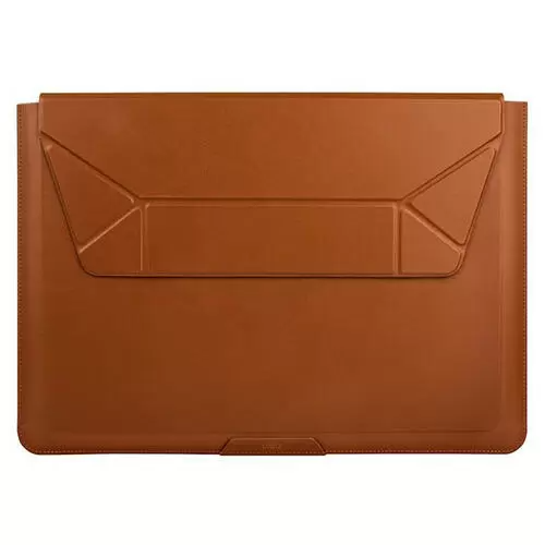 Чехол Oslo PU leather Magnetic Laptop sleeve Uniq для ноутбуков 14", Brown (OSLO(14)-BROWN)