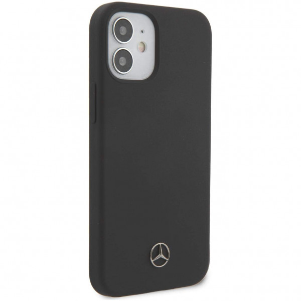 Чехол CG Mobile Mercedes Liquid silicone Hard для iPhone 12 mini, цвет Серый (MEHCP12SSILSG)