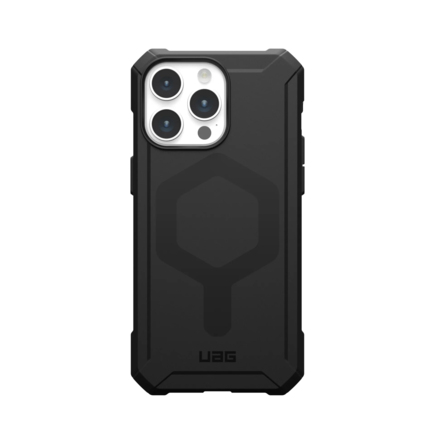 Чехол UAG Essential Armor с MagSafe для iPhone 15 Pro, Black (114276114040)