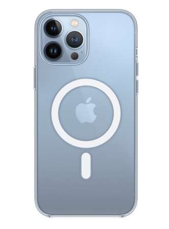 Чехол для iPhone 13 Pro Max Clear Case MagSafe, цвет Прозрачный