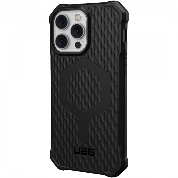 Чехол Urban Armor Gear (UAG) Essential Armor for MagSafe Series для iPhone 14 Pro Max, цвет Черный (Black) (114088114040)