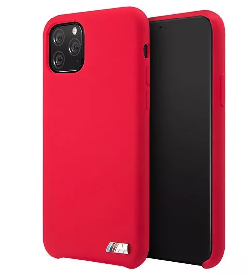 Чехол CG Mobile BMW M-Collection Liquid silicone Hard TPU для iPhone 11 Pro, цвет Красный (BMHCN58MSILRE)