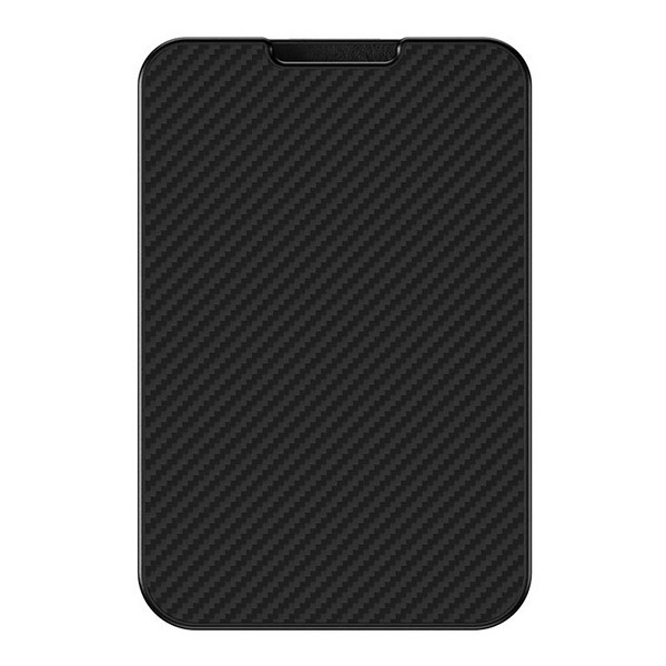 Магнитный картхолдер подставка Benks ArmorGo Built with Kevlar® 600D MagSafe, цвет черный (Black)