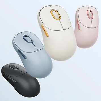 Беспроводная компьютерная мышь Xiaomi Wireless Mouse 3 (XMWXSB03YM) Beige Бежевая