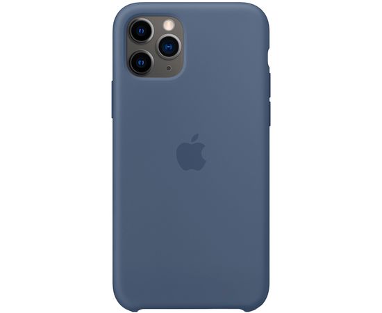 Чехол Silicone Case для iPhone 11 Pro Alaskan Blue, цвет Синий