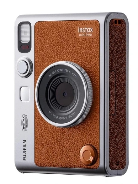 Фотоаппарат моментальной печати Fujifilm Instax Mini EVO Brown, коричневый