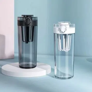 Спортивная бутылка для воды Xiaomi Mijia Tritan Water Cup, Black (SJ010501X)